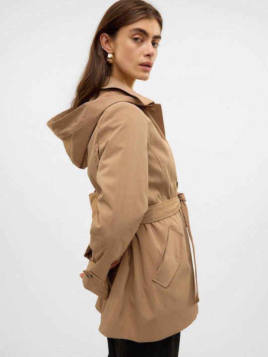 Damen Tiger Eye Trenchcoat