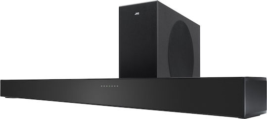 JVC TH-E434B Soundbar 3.1 Bluetooth και HDMI 200W με Τηλεχειριστήριο Μαύρο
