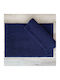 Cottonbox Set Covorașe de Baie De Bumbac 338CTN1301 Albastru marin 2buc