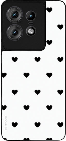 Sonique Heart Series Hülle für Motorola Edge 50 Pro 5G Weiß