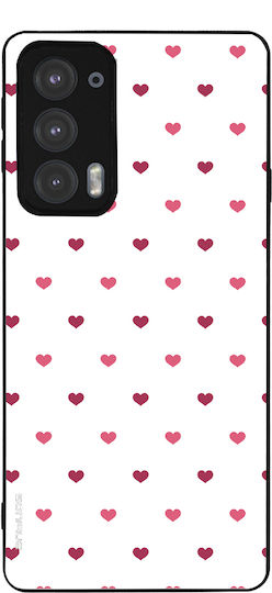 Θήκη Sonique Heart Series Motorola Edge 20 5g Λευκό 01