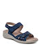 Damenplattformen Blau