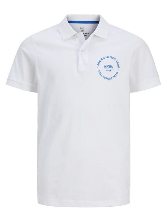 Jack & Jones Kinderpolo Kurzarm White