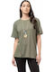 Damen Bluse Khaki