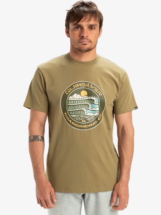 Quiksilver Ev Three Seas T-shirt Aloe