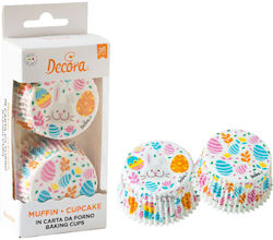 36 Easter Eggs 50 X 32 Mm Baking Cups