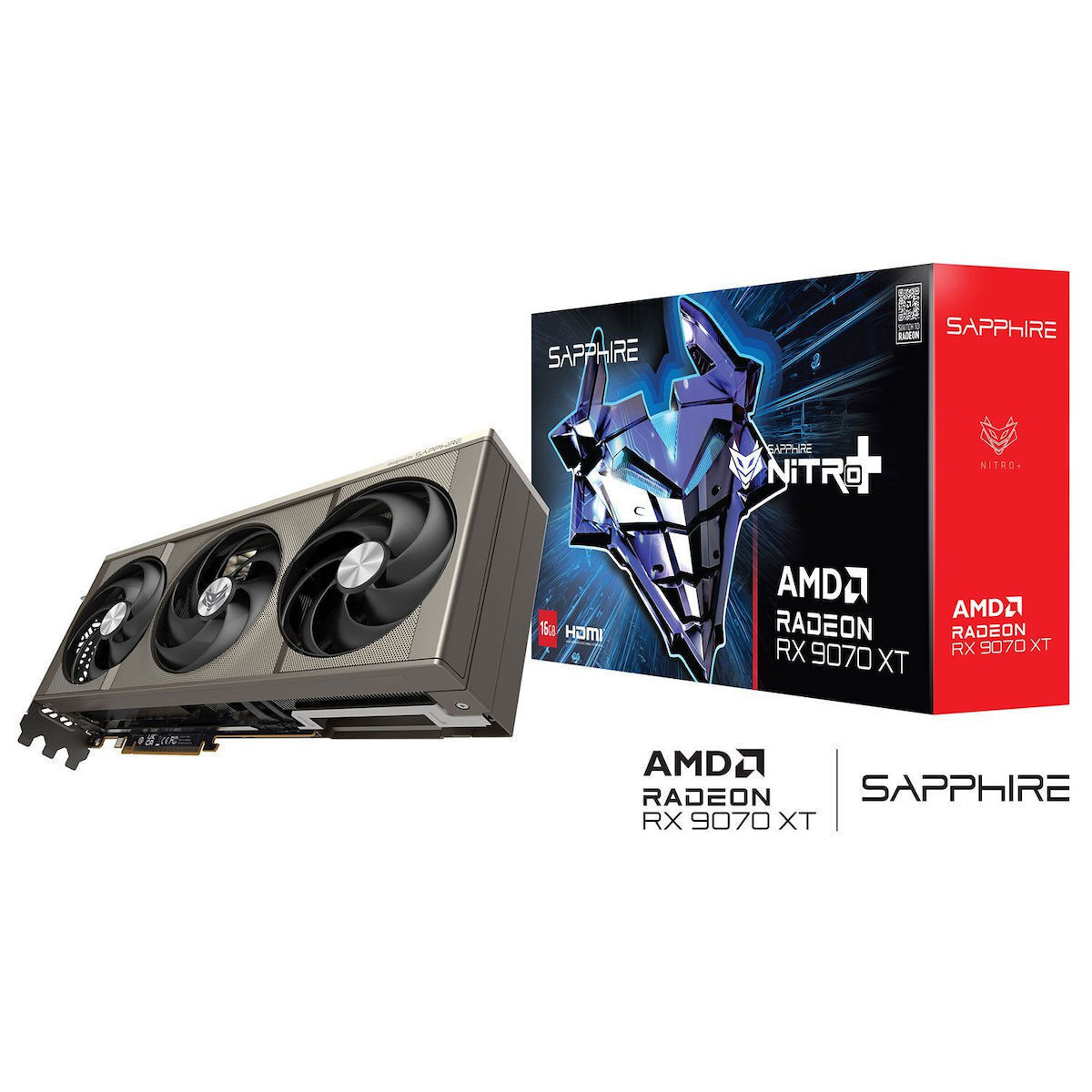 Sapphire Radeon RX 9070 XT 16GB GDDR6 Nitro+ Κάρτα Γραφικών