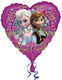 17" Herzballon Frozen Elsa Anna