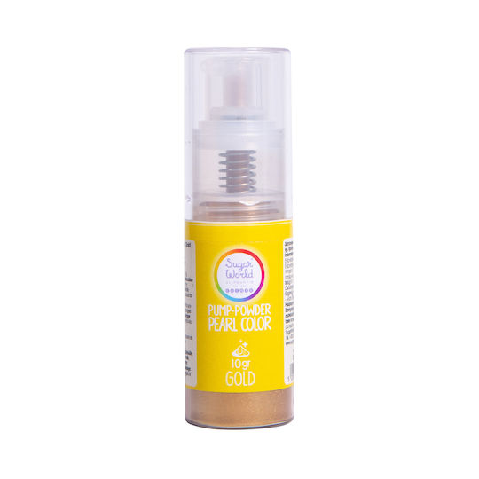 Sugarworld Χρώμα Ζαχαροπλαστικής σε Σκόνη Χρυσό 10gr