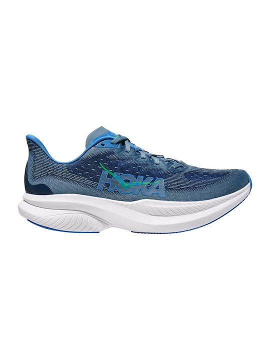 HOKA Mach 6 Sport Shoes Running Blue / White
