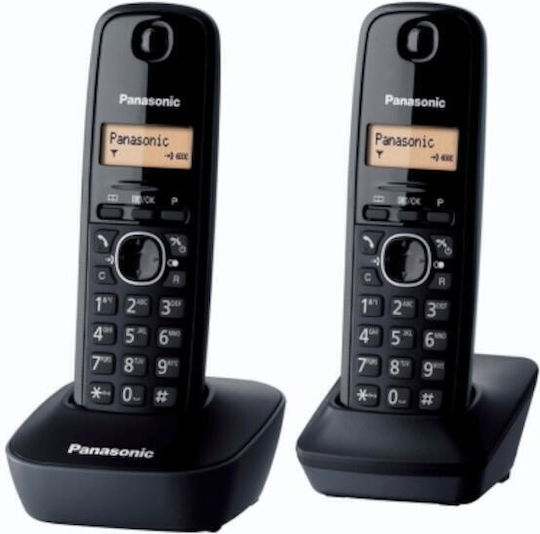 Panasonic KX-TG1612FXH Schnurlostelefon Schwarz