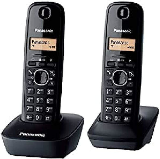 KX-TG1612FXH Безжичен Телефон Черен