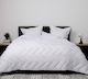 Pucioasa Pătură de Hotel Alb Single 180x210cm Bumbac 1buc