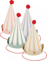 Animal Friends Party Hats 8 Pcs