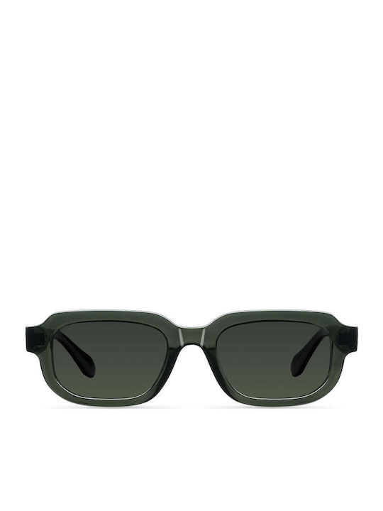 Meller Kobe Unisex Sunglasses with Green Plastic Frame and Green Polarized Lens KOB-FOGOLI