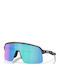 Oakley Sutro Lite S Prizm Sapphire Ανδρικά Γυαλιά Ηλίου με Μαύρο Κοκκάλινο Σκελετό και Καθρέφτη Φακό