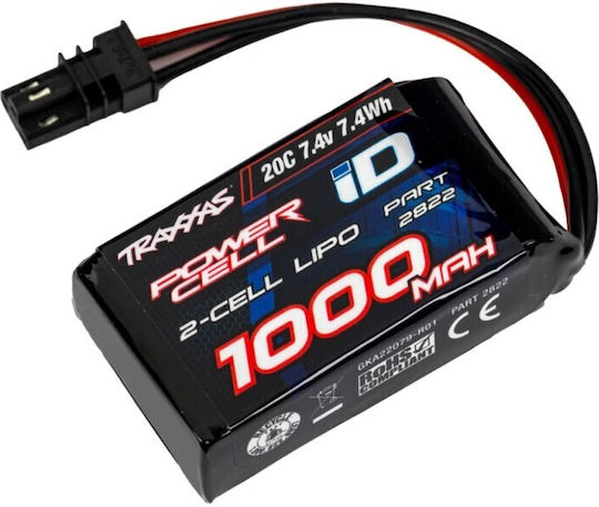 Traxxas Traxxas Li-Po Batterie 7.4V 1000mAh 20C 2S Für RC-Fahrzeug