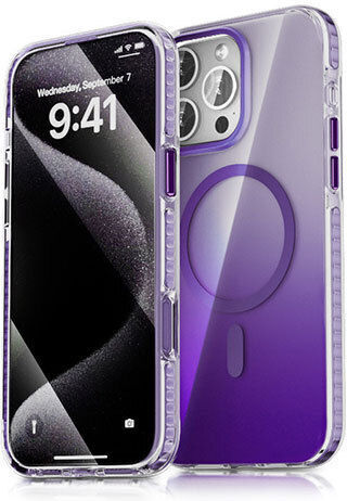 Premium Back Cover Σιλικόνης Αδιάβροχο Μωβ (iPhone 14 Pro Max)