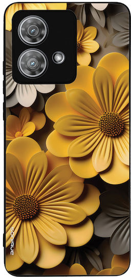 Sonique 3D Flower Series Case for Motorola Edge 40 Neo 5G Yellow