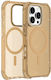 Premium Back Cover Silicone Waterproof Gold (iPhone 16 Pro Max)