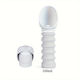 Portable Plastic Food & Water Bottle for Dog & Cat 550ml 10x9x13.5cm