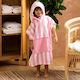 Poncho pentru copii 55x70 A-s Wili Roz 205841