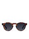 Meller Tigris Men's Sunglasses with Brown Tartaruga Plastic Frame and Black Polarized Lens DAY-TIGCAR