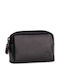 Leather Key Holder Wallet 7.dots Neptune 50-006 Black-Green