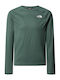 Kids' Shirt Long Sleeve Green Sunriser