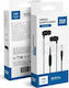 Blue Star Pa-e67 In-ear Handsfree Headphones with Connector 3.5mm White