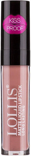 Lollis Beauty Make Up Lang anhaltend Flüssig Lippenstift Matt 01