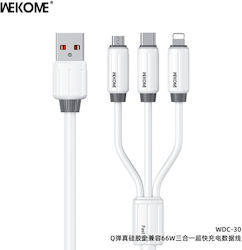 WK USB to Lightning / Type-C / micro USB Cable WK USB to Lightning / Type-C / micro USB Cable