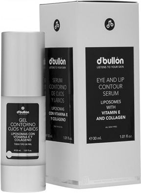 D'Bullon Serum Anti-Îmbătrânire Pentru Ochi cu Vitamina E și Colagen pentru Cearcane și Pungi Sub Ochi 30ml