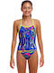 Funkita Детски Бански Една част Син
