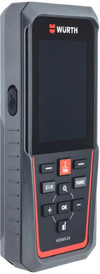 Wurth Laser Distance Meter WDM9-24 with Range up to 250m