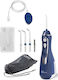 Waterpik Wiederaufladbare & Wasserdichte Munddusche mit Reiseetui Blau WP-583EU