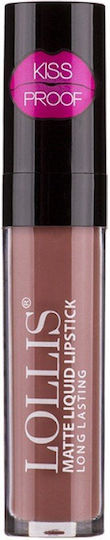 Lollis Beauty Make Up Long Lasting Liquid Lipstick Matte 03