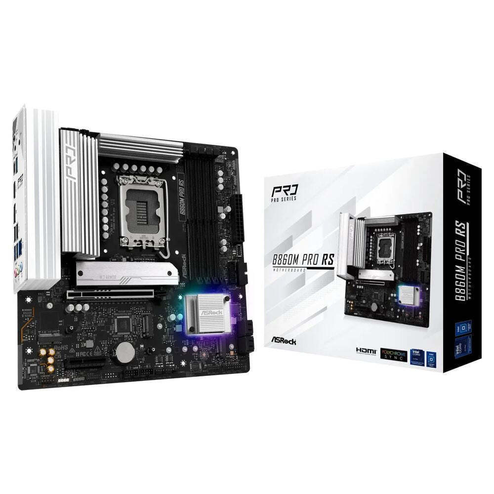 ASRock B860M Pro RS Motherboard Micro ATX με Intel 1851 Socket