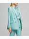 Lynne Women's Crepe Double Breasted Blazer Green