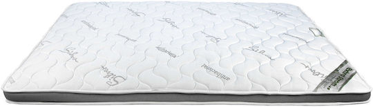 Extra Strom Mattress Topper Latex Pedic Single Latex with Elastic Straps 100x190x5cm