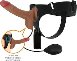 Pretty Love Universal Harness με Dildo και Δόνηση σε Καφέ Χρώμα Pretty Love Universal Harness με Dildo και Δόνηση σε Καφέ Χρώμα