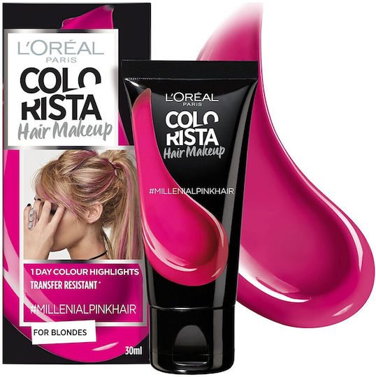 L'Oreal Paris Temporary Hair Dye #millenialpink 30ml