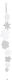 Raeder Paper Garland for Party in White Colour 108cm