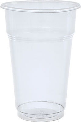 Sanitas Ποτήρι μιας Χρήσης Πλαστικό Διάφανο 250ml 50τμχ