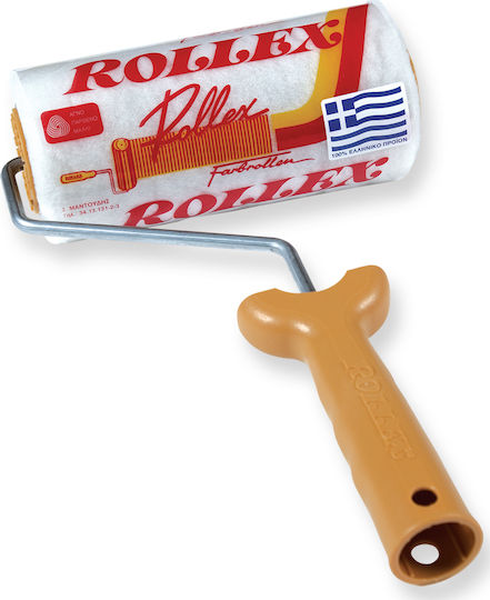 Trafalet de vopsit Rollex Fur 18cm 8mm cu mâner Softgrip