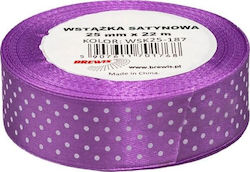 Brewis Brewis Σατέν Κορδέλα Πουά 25mm Wsk25-187...