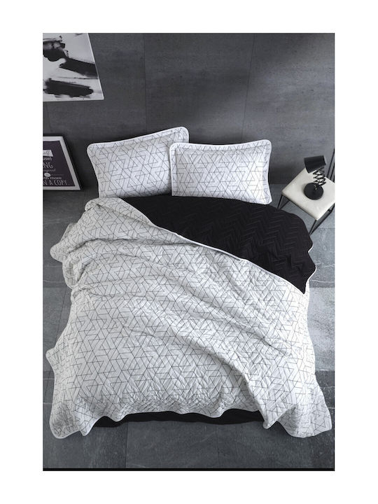 Pucioasa Σετ Κουβερλί Υπέρδιπλο Βαμβακερό 240x260cm 3τμχ