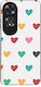 Θήκη Sonique Heart Series Oppo A60 Λευκό 02