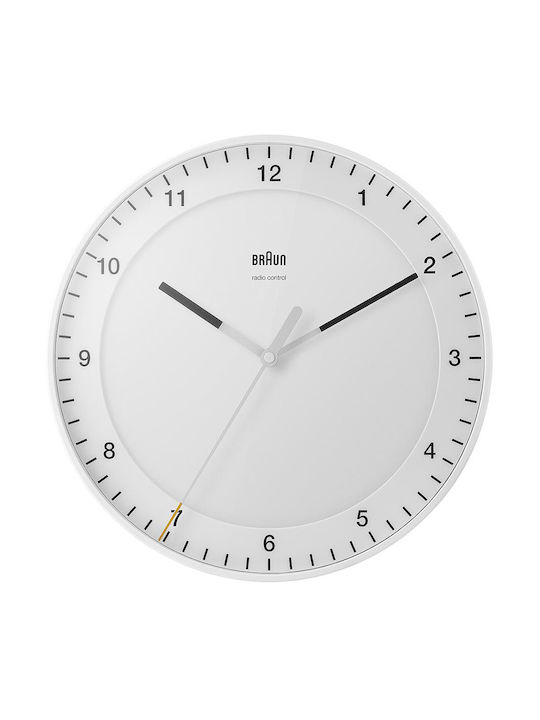 Braun Bc17w-dcf Стенен часовник Бял