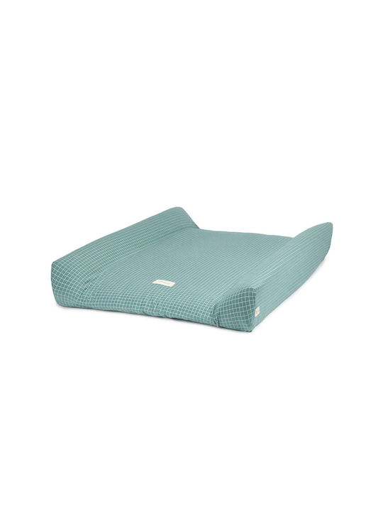 Nobodinoz Changing Pad Cover Stories in Teal Cr...